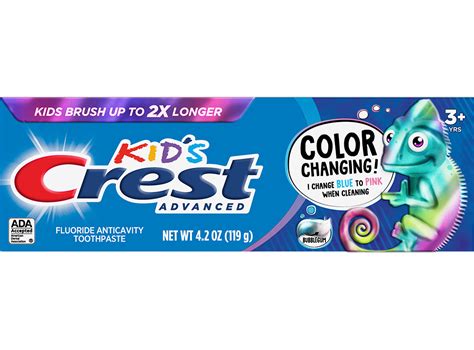 Kids Crest Advanced Color Changing Toothpaste | American Dental Association