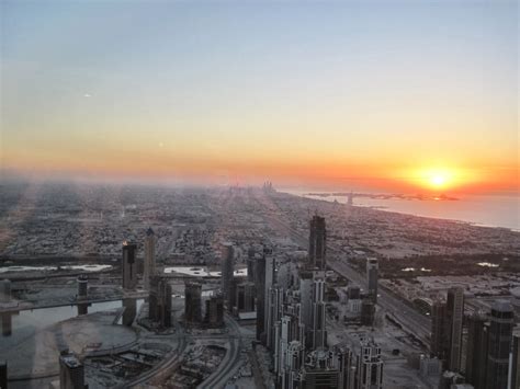 Abu Dhabi, Al Ain, Dubai: Burj Khalifa Sunset