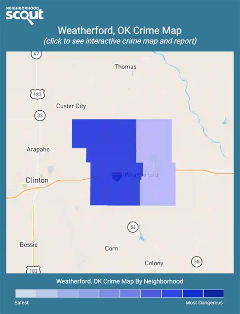 Weatherford, OK Crime Rates and Statistics - NeighborhoodScout