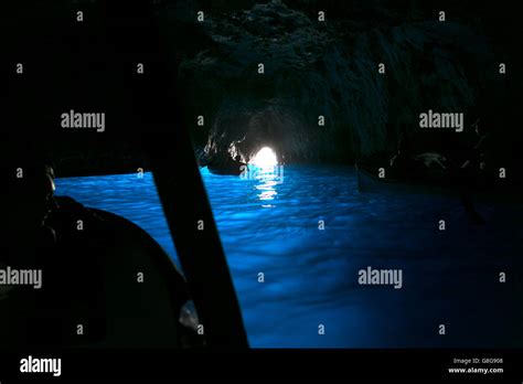 Blue grotto of capri hi-res stock photography and images - Alamy