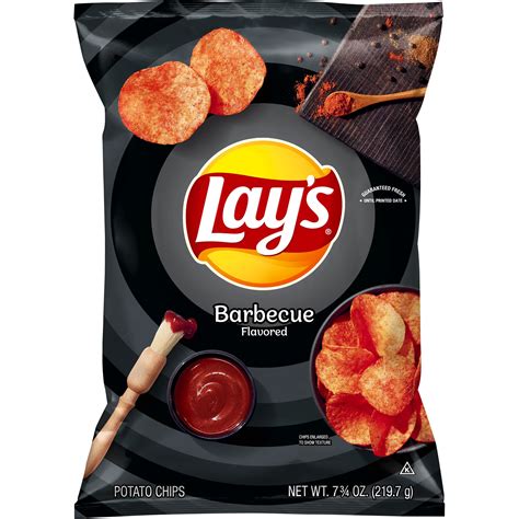 Lay's Potato Chips, Barbecue Flavor, 7.75 oz Bag - Walmart.com