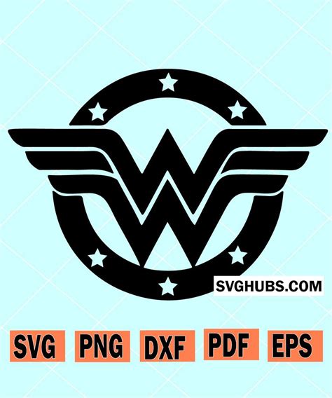 Wonder woman logo SVG, Wonderwoman logo symbol Svg, wonderwoman svg ...