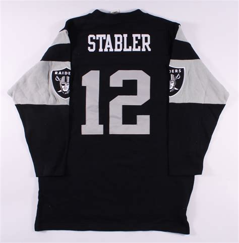 Ken Stabler Raiders Reebok "Throwbacks Vintage Jerseys" 1970-1979 ...