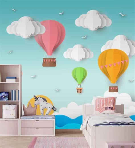 Buy 3D Kids Room (36X60In) Soft Feel Wallpaper Online - Kids Wall ...