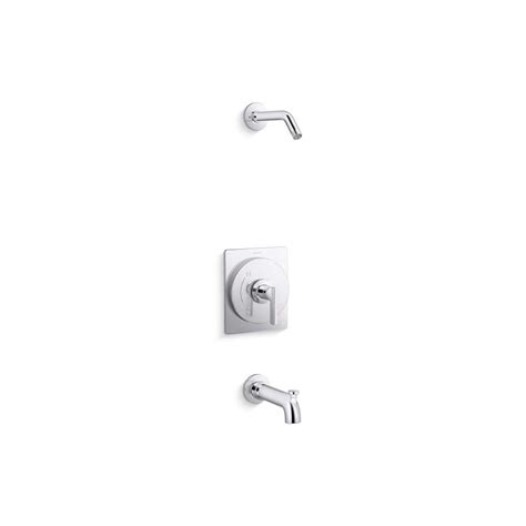 KOHLER Castia By Studio McGee Rite-Temp Bath And Shower Trim Kit Without Showerhead in Polished ...