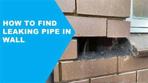 How to find leaking pipe in wall | Home leak detection