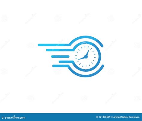 Fast Time logo vector stock vector. Illustration of service - 121378589