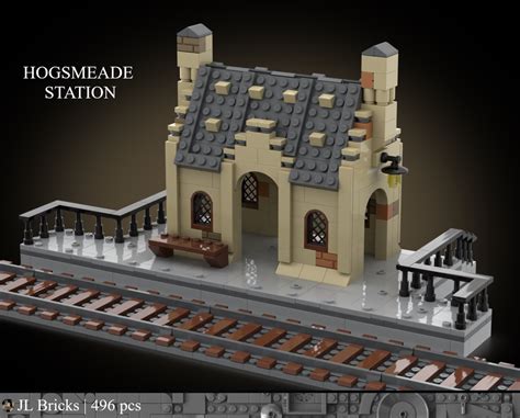 LEGO MOC Hogsmeade Station by JL.Bricks | Rebrickable - Build with LEGO