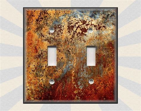 "Luna Gallery Switch Plates Printed Designs On Metal Switch Plate ...