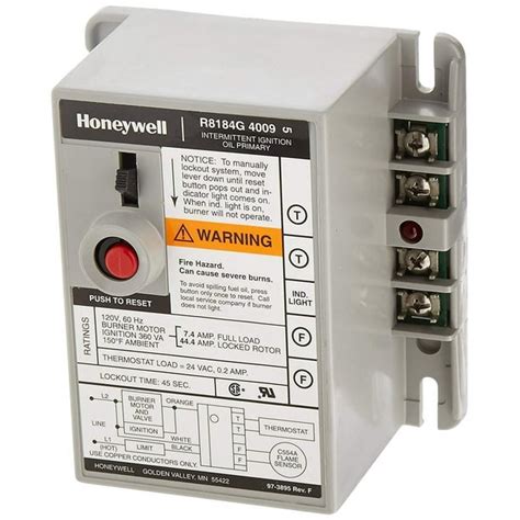 Honeywell R8184G4009 International Oil Burner Control - Walmart.com - Walmart.com