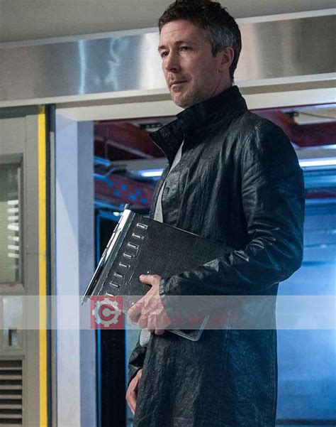 Aidan Gillen Leather Coat | Janson Maze Runner Coat