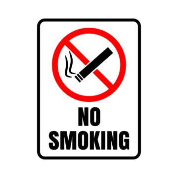 No Smoking Sign Clipart