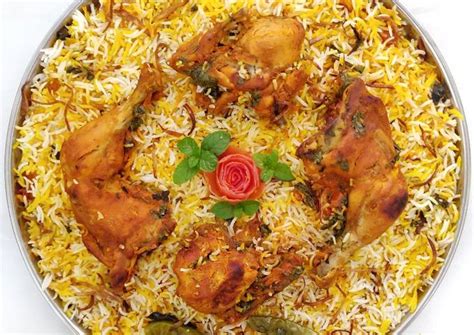 Tandoori Chicken Biryani Recipe by Uzma Ahmad - Cookpad