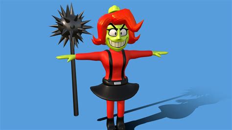 Dynamite Annie - 3D model by Peeblo (@peeblor) [0b082cf] - Sketchfab