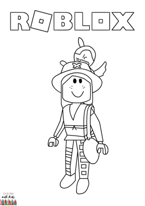 Roblox Avatar Omaľovánky | Desenhos para colorir, Desenho de ...