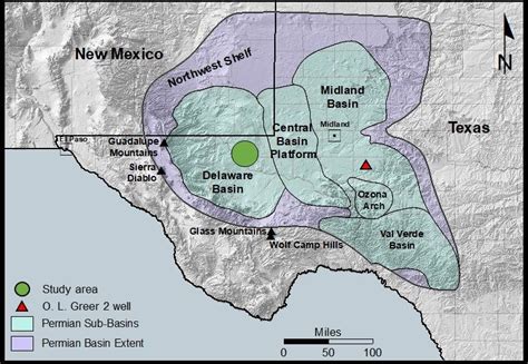 Permian Basin Geology Maps