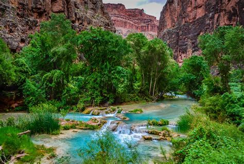 How To Get To Legendary Waterfalls Along Havasu Creek | Arizona