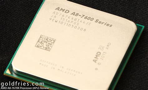 AMD A8-7670K Processor (APU) Review – goldfries