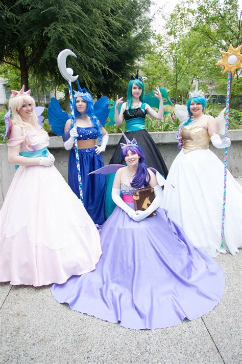 MLP:Fim - Princesses by Eli-Cosplay on DeviantArt