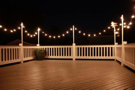 Pin by Simple and Strong Deck Designs on Decks For Hanging Out | Outdoor deck lighting, Deck ...