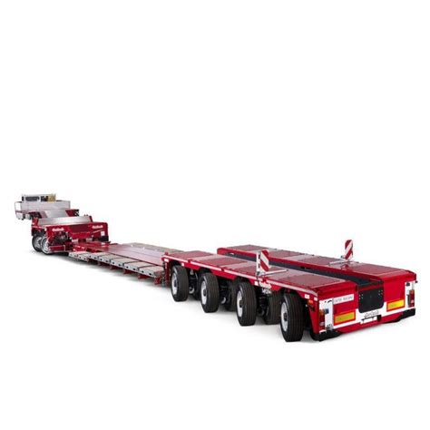 Low-loader semi-trailer - Interdolly - NOOTEBOOM - gooseneck / 3-axle / 2-axle