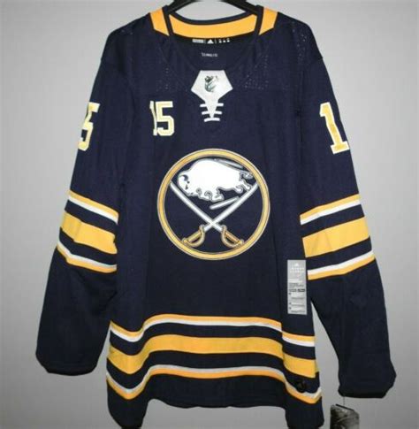 Adidas NHL Buffalo Sabres #15 Hockey Jersey New Mens Size 46 (S) $190 ...