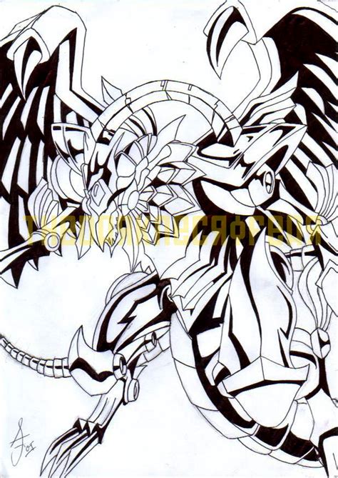 The Winged Dragon of Ra by AdzStitch on DeviantArt