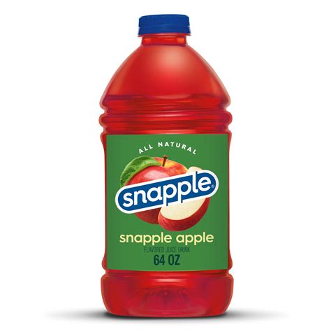 Snapple AppleJuice Drink, 64 fl oz bottle - Walmart.com