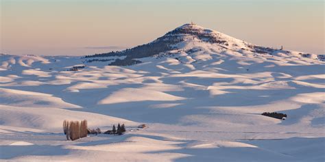 Steptoe Butte Snow | Steptoe Butte State Park near Oakesdale ...