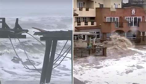 Massive Storm Thrashes Northern California, Destroying Piers and Killing Six