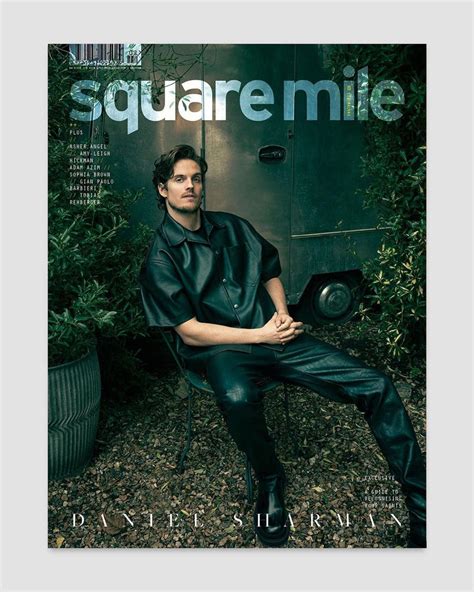 SQUARE MILE Magazine Magazine 2023 Daniel Sharman Cover #2 - YourCelebrityMagazines