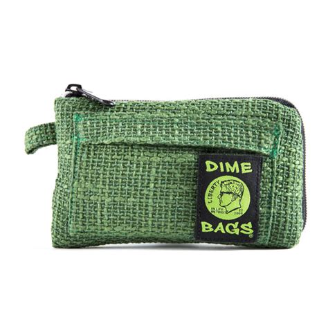 Dime Bags 7in Padded Pouch forest - NVS Glassworks