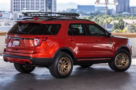 2015 All Star Ford Explorer Sport - Rear Lifted Shot