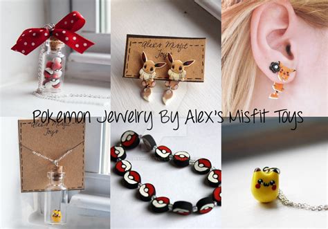 Pokemon Inspired Jewelry by Alexsmisfittoys on DeviantArt