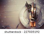 Photo of christmas dining table | Free christmas images