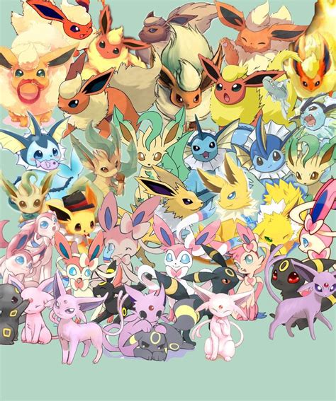 Evoluciones De Eevee