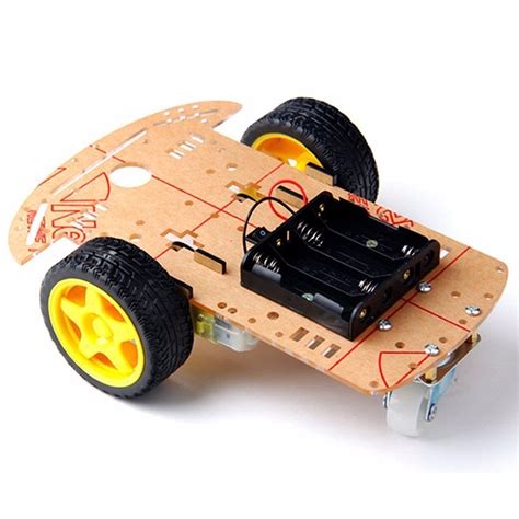 Kit Chassi 2wd Carro Robô Para Arduino - R$ 65,00 em Mercado Livre