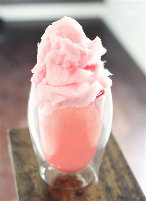 Cotton Candy Margarita Recipe with real candy - Love and Marriage