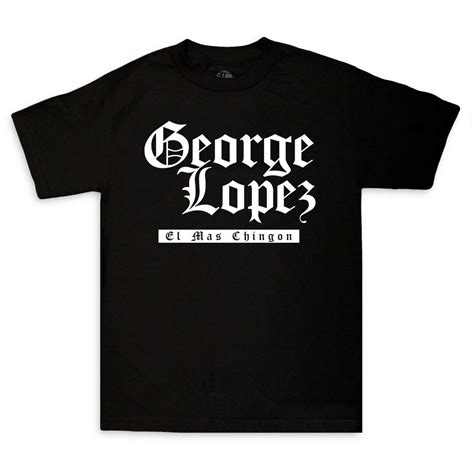 George Lopez Logo "Black" Tee – GeorgeLopezStore