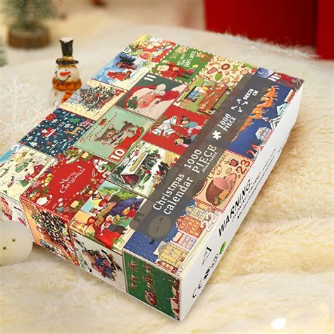 Christmas Advent Calendar Jigsaw Puzzle 1000pcs – awishday