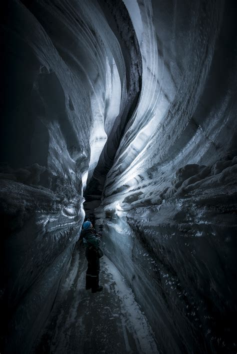 Ice Caves in the the Arctic – Svalbard :: Behance