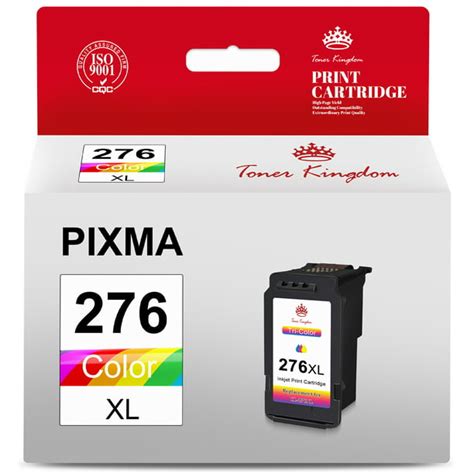 276 Ink Cartridges Replacement for Canon Printer Ink 276 276XL CL-276XL for Canon Pixma TR4720 ...