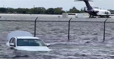 Fort Lauderdale airport shut down after historic flooding