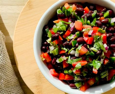 SPICY BLACK BEAN SALAD | Absolutely Flavorful