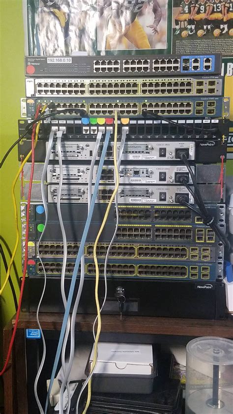 I got a rack! - cisco post | Cisco, Router switch, Computer network