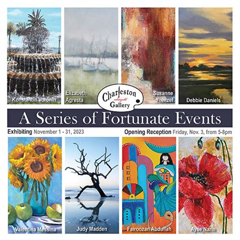 November Featured Artists - Group Exhibition - A Series of Fortunate ...