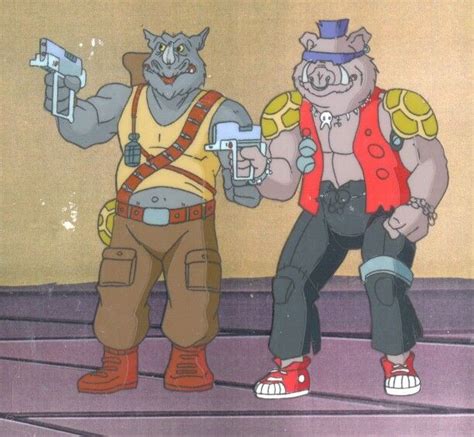 Bebop and Rocksteady (TMNT) | Bebop and rocksteady, Tmnt, Teenage mutant ninja turtles