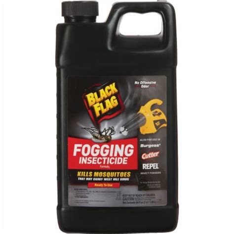 Black Flag 64 Oz. 1-Acre Coverage Outdoor Fogger Insecticide 190256, 1 ...