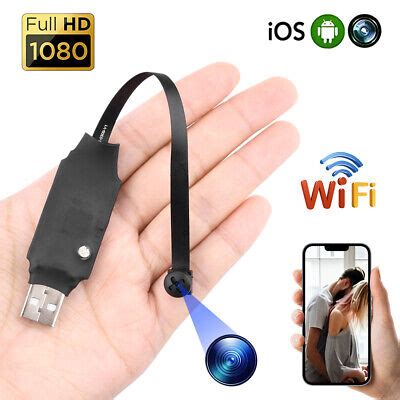 DIY Portable WiFi Mini Camera 1080P HD Screw IP DVR Security Nanny Cam ...