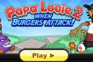 Papa Louie 2 - Papa's Games